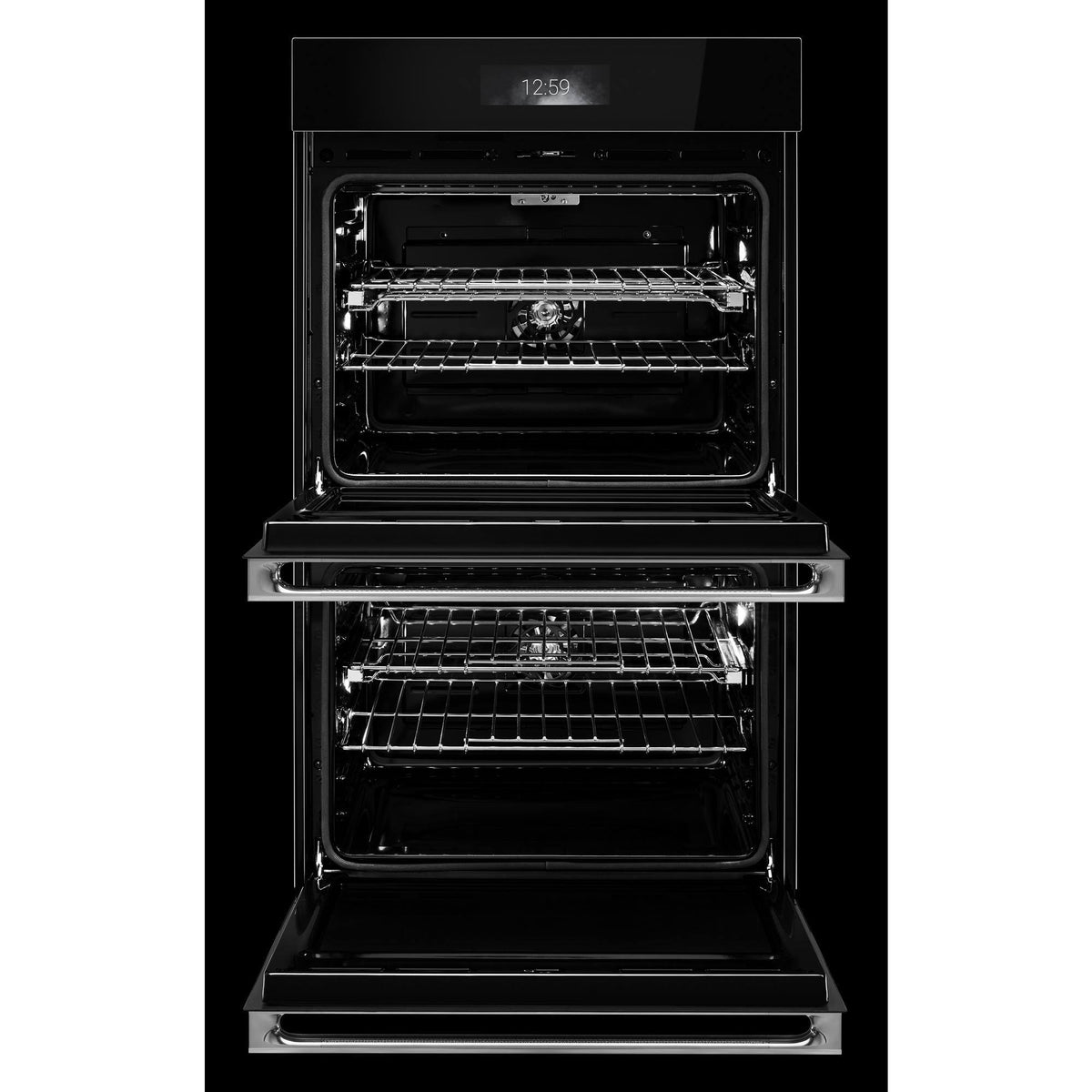 JennAir - NOIR 30" Built-In Double Electric Double Wall Oven with MultiMode True Convection - Stainless Steel