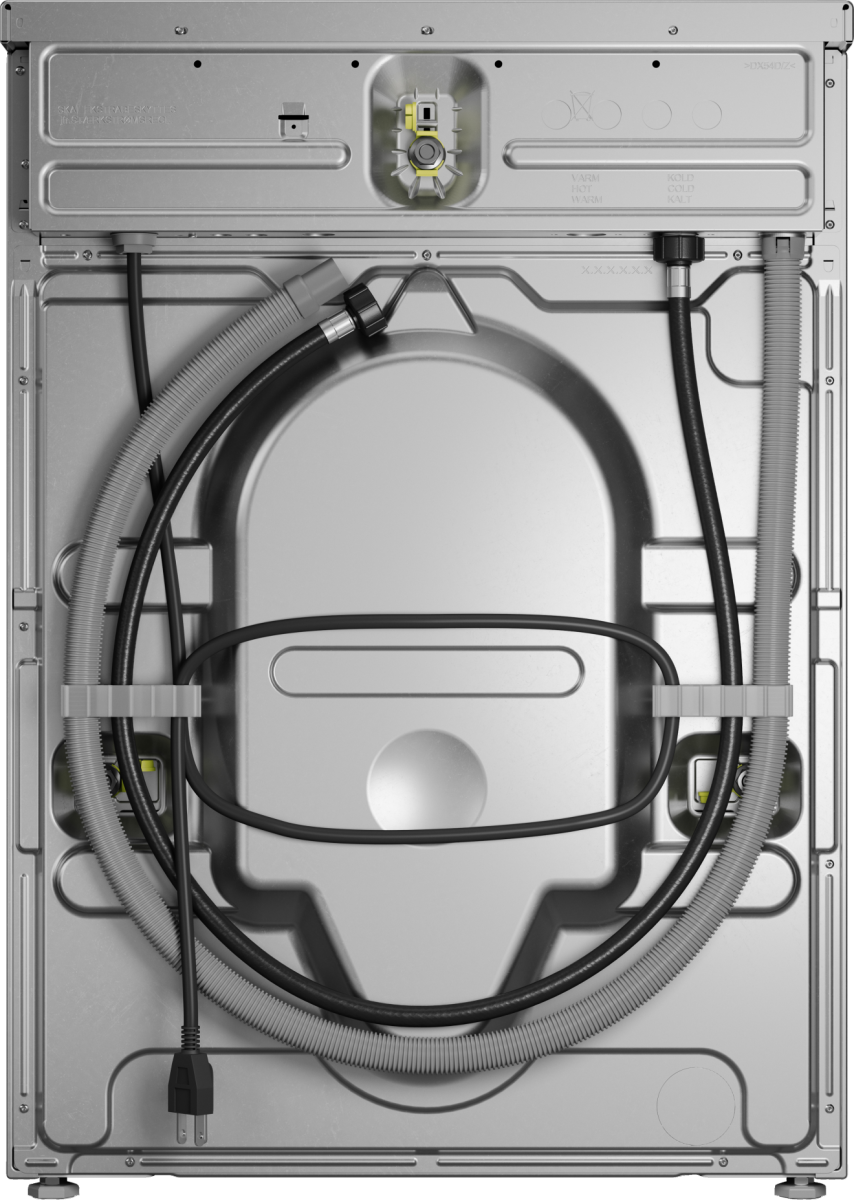 Asko - 2.4 Cu.Ft. High-Efficiency Front Load Washer, Auto Dose, Steel Seal, 23.1 lb capacity, 1600 RPM max spin, Stackable - White
