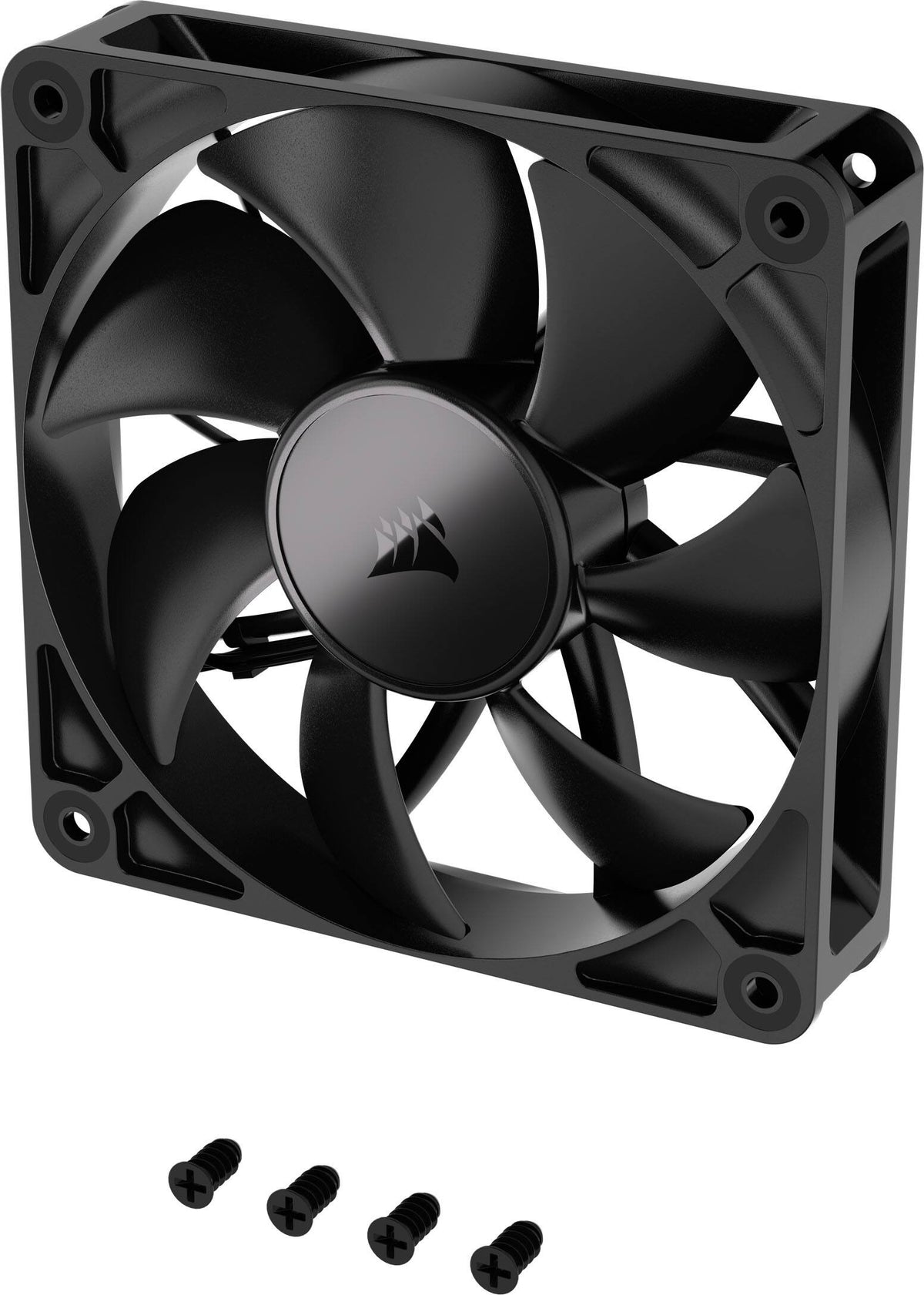 CORSAIR - RS120 120mm PWM Computer Case Fan Expansion Fan - Black