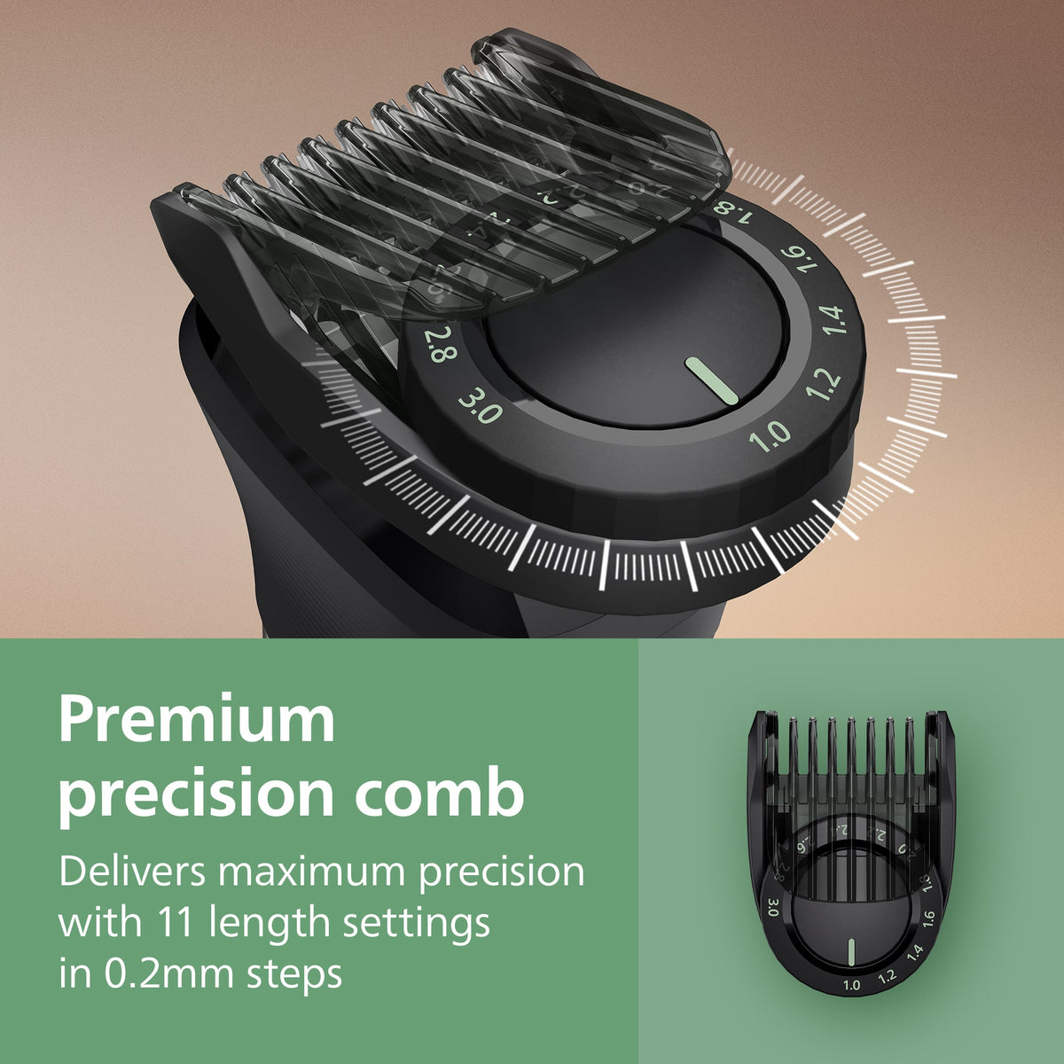 Philips Norelco - All-in-One 9000 Series 23-Piece Trimmer - MG9575/49 - Silver