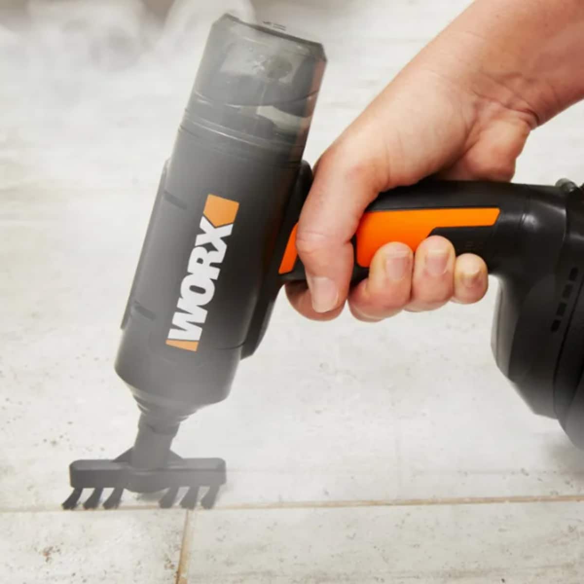 WORX - WX770L 20V SteamStorm Cordless Handheld Steam Cleaner - Black