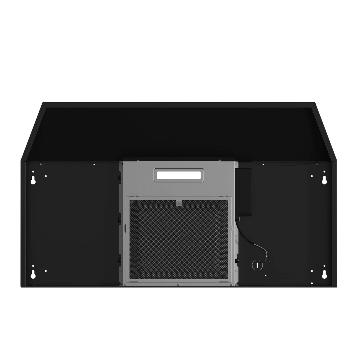 Forno Appliances - 30 inches - Convertible - Under cabinet Range Hood - Black