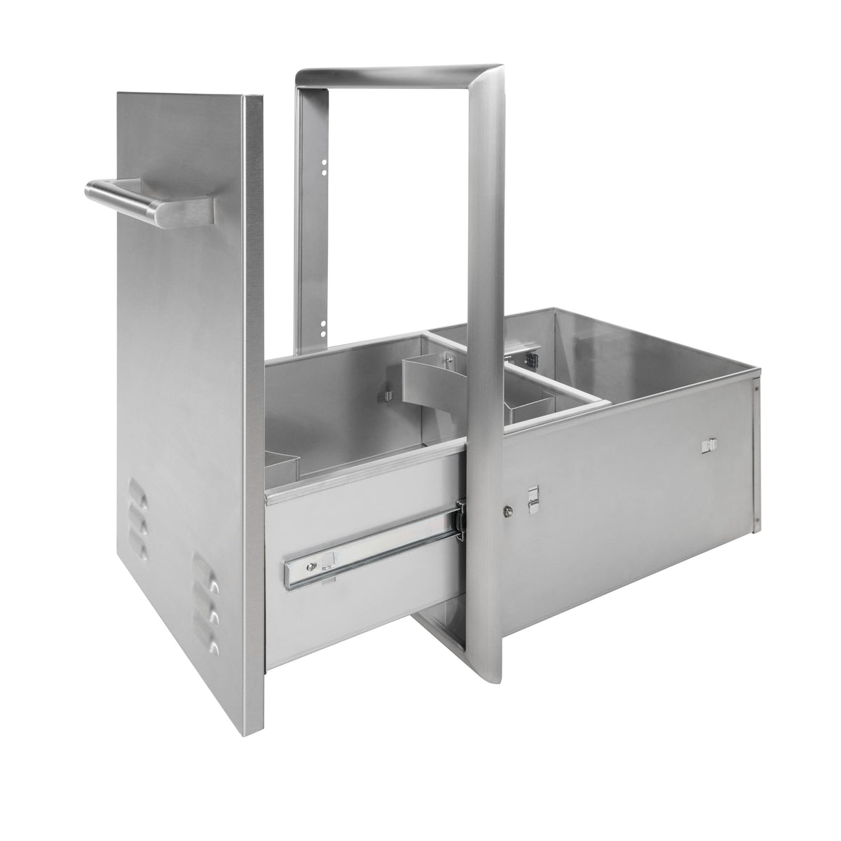 Coyote Outdoor Living - 18" Trash or LP Tank Drawer - Stainless Steel