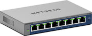NETGEAR - Plus Series 8-Port Gigabit Ethernet Switch - Gray