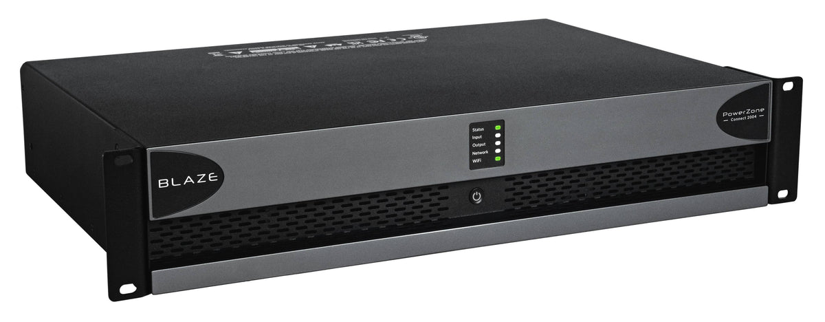 Sonance - Blaze PowerZone Connect 2004 – 2000 W DSP-enabled Class-D amplifier with 4 channels (Each) - Black