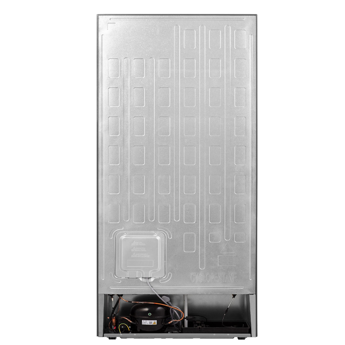 Forno Appliances - Maderno 13.6 Cu. Ft. Frost-Free Convertible Refrigerator/Freezer with Right Swing Door - Stainless Steel