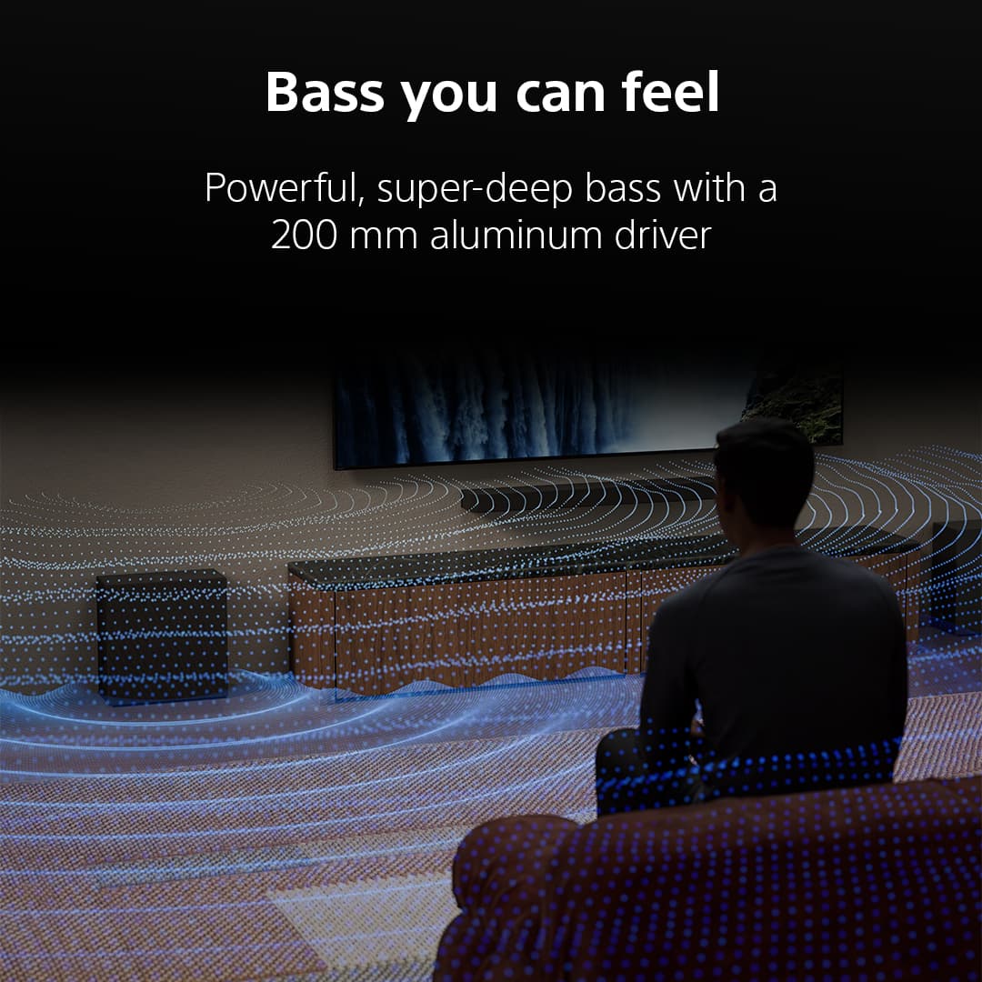 Sony - BRAVIA Theater Sub 8 Wireless Subwoofer - Black