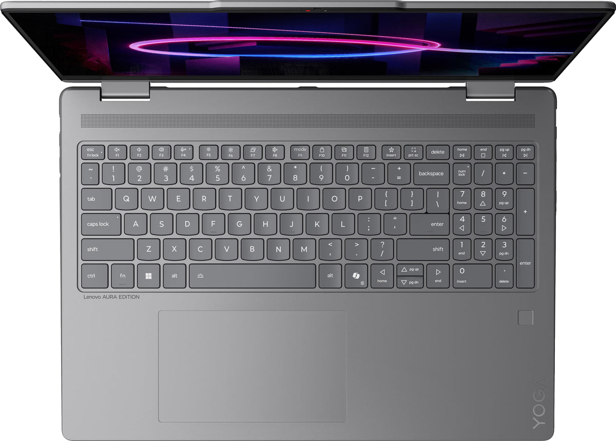 Lenovo - Yoga 7i 2-in-1 16" 2K OLED Touchscreen Laptop - Intel Core Ultra 5 Processor 322 2026 - 8GB Memory - 512GB Storage - Luna Grey
