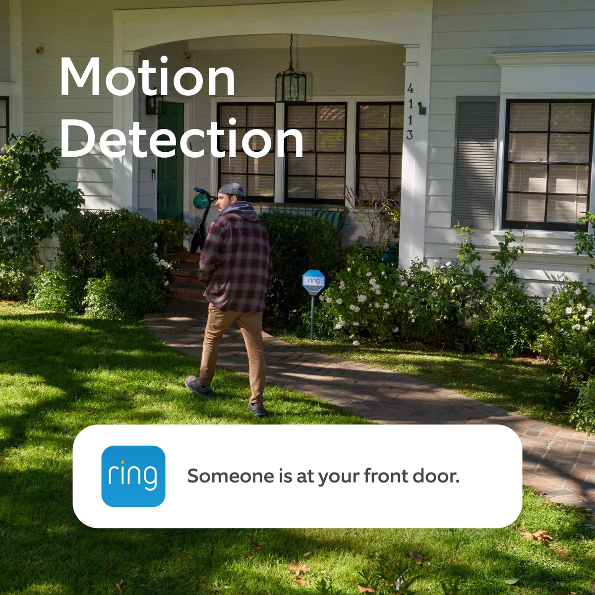 Ring - Wired Doorbell 2K (newest model), Retinal 2K wide-angle video, up to 6x Enhanced Zoom, Two-Way Talk - Speckled Grey