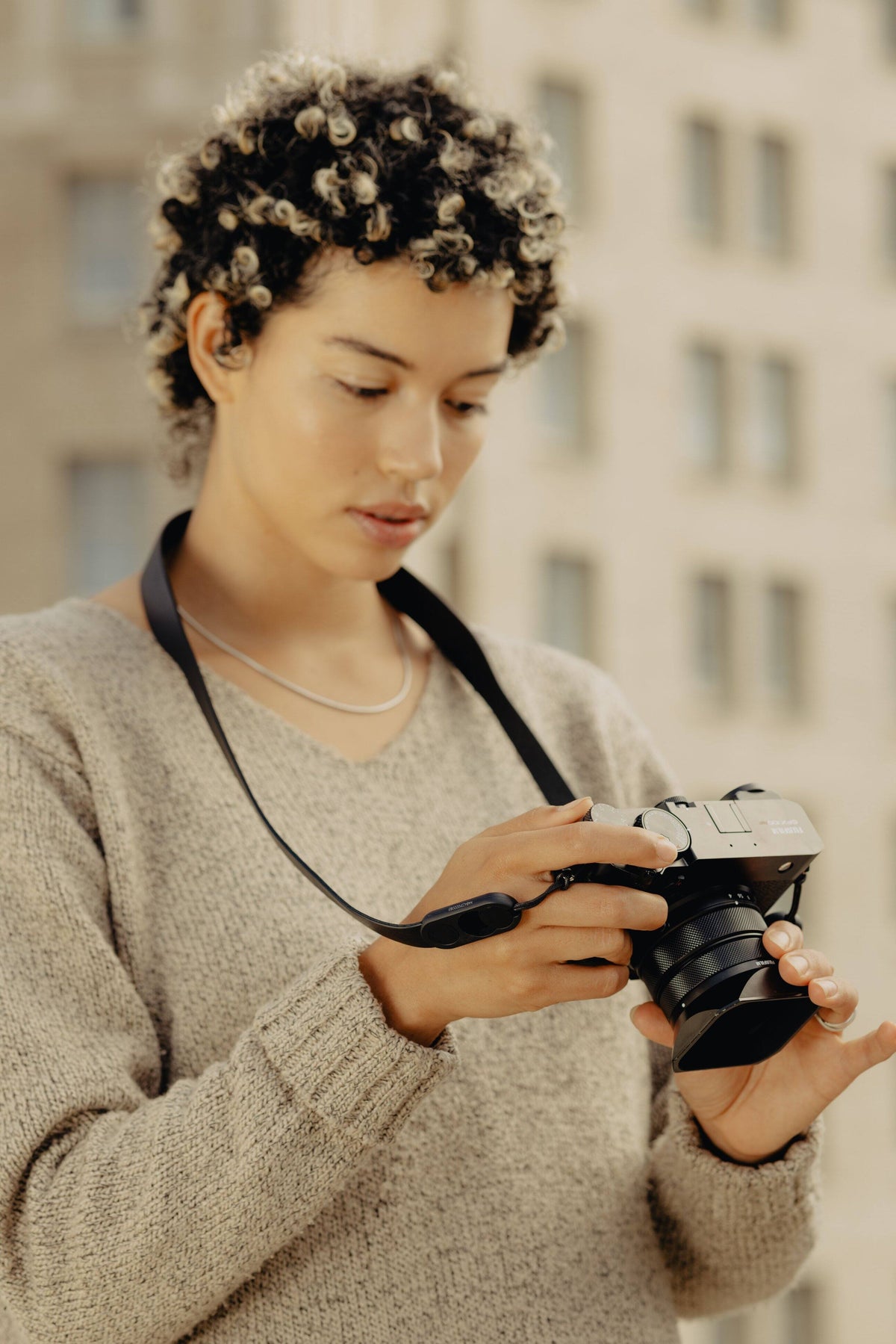 Peak Design - Form Leather Camera Strap Standard - Black