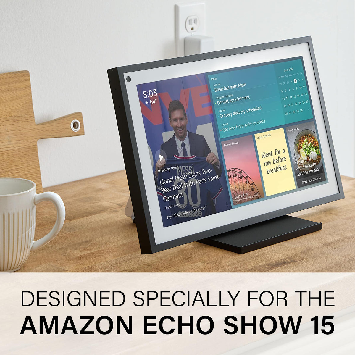 Sanus - Echo Show 15 Tilt Stand - White