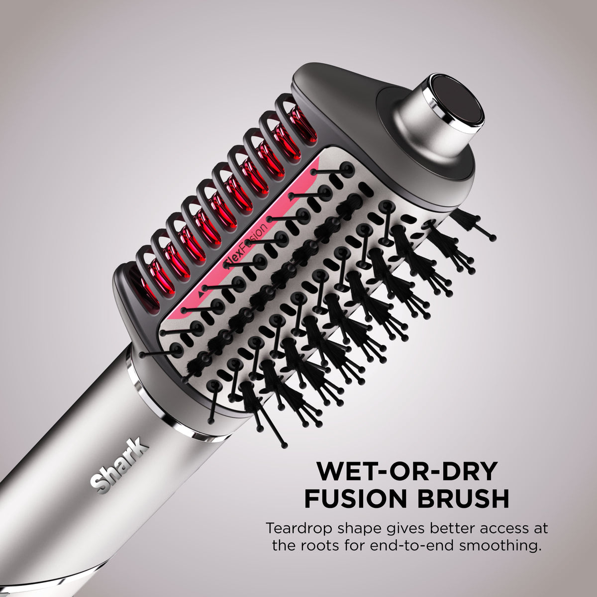 Shark - FlexFusion Air + Ceramic Styling & Drying System with Scalp Shield Mode - Metallic Mist