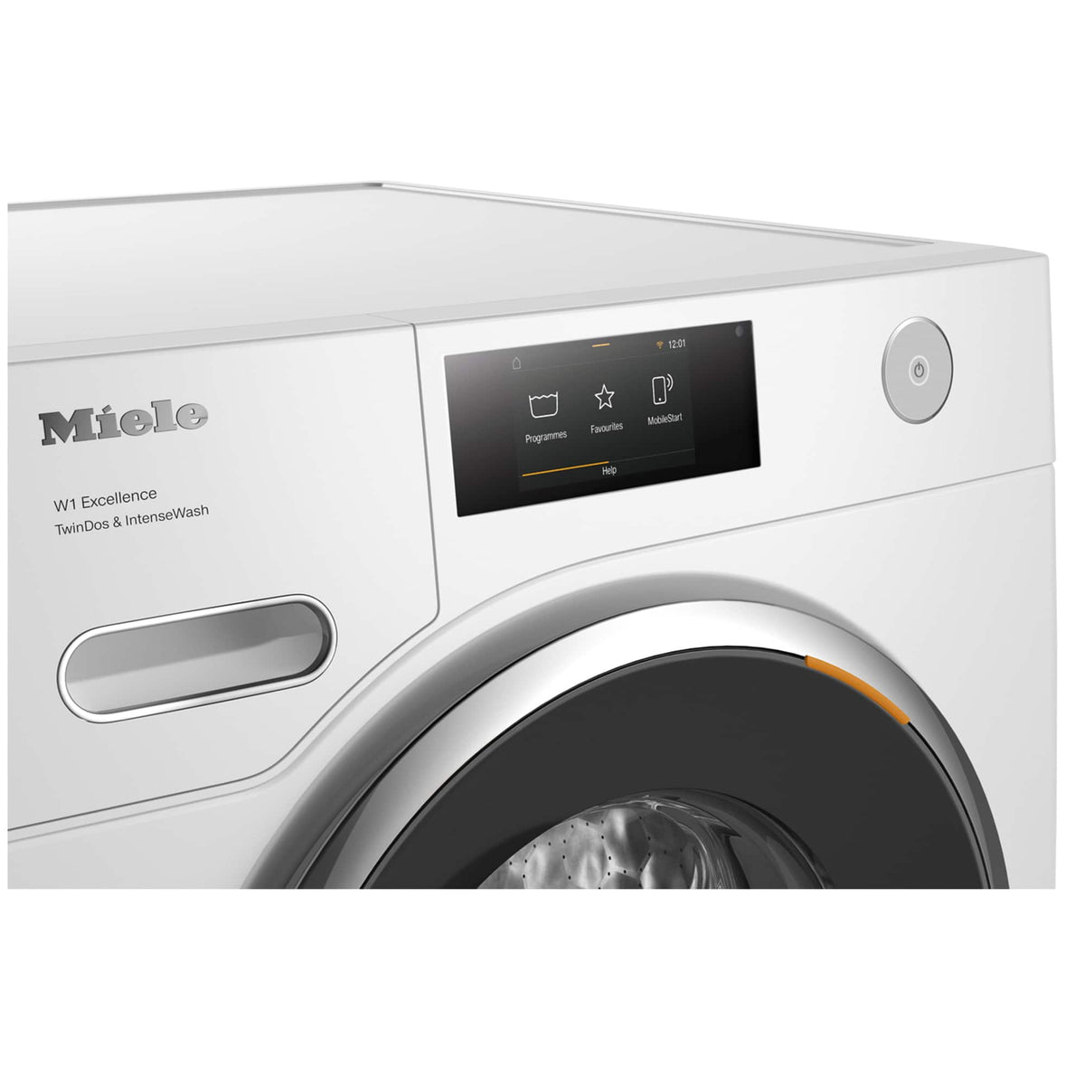 Miele - WXR960WCS 24" Front Load 2.26 Capacity Mtouch Controls Washing Machine - Lotus White