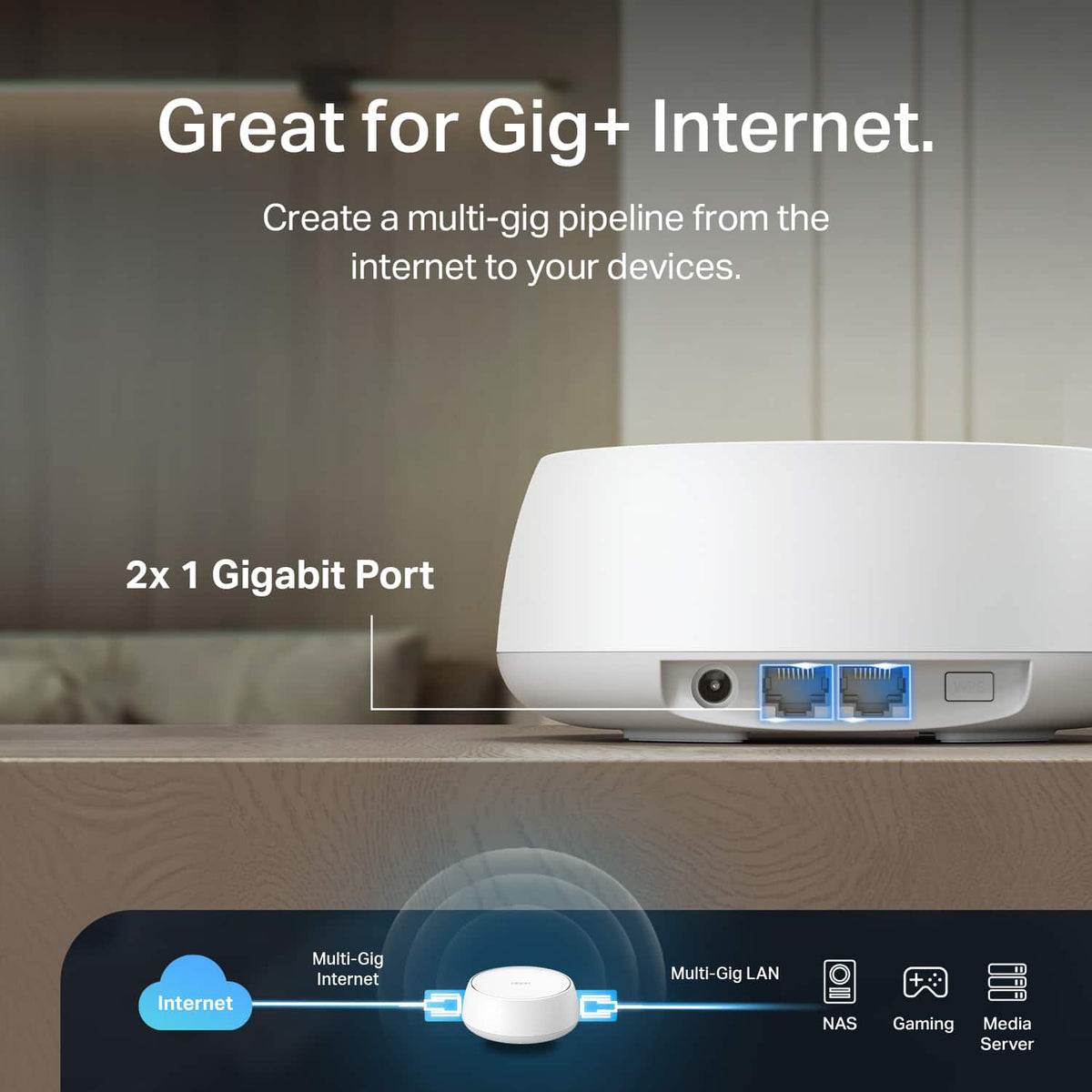 TP-Link - Deco 7 BE3600 Dual-Band Wi-Fi 7 Whole Home Mesh Router System – Deco BE3600 (3-Pack) - White