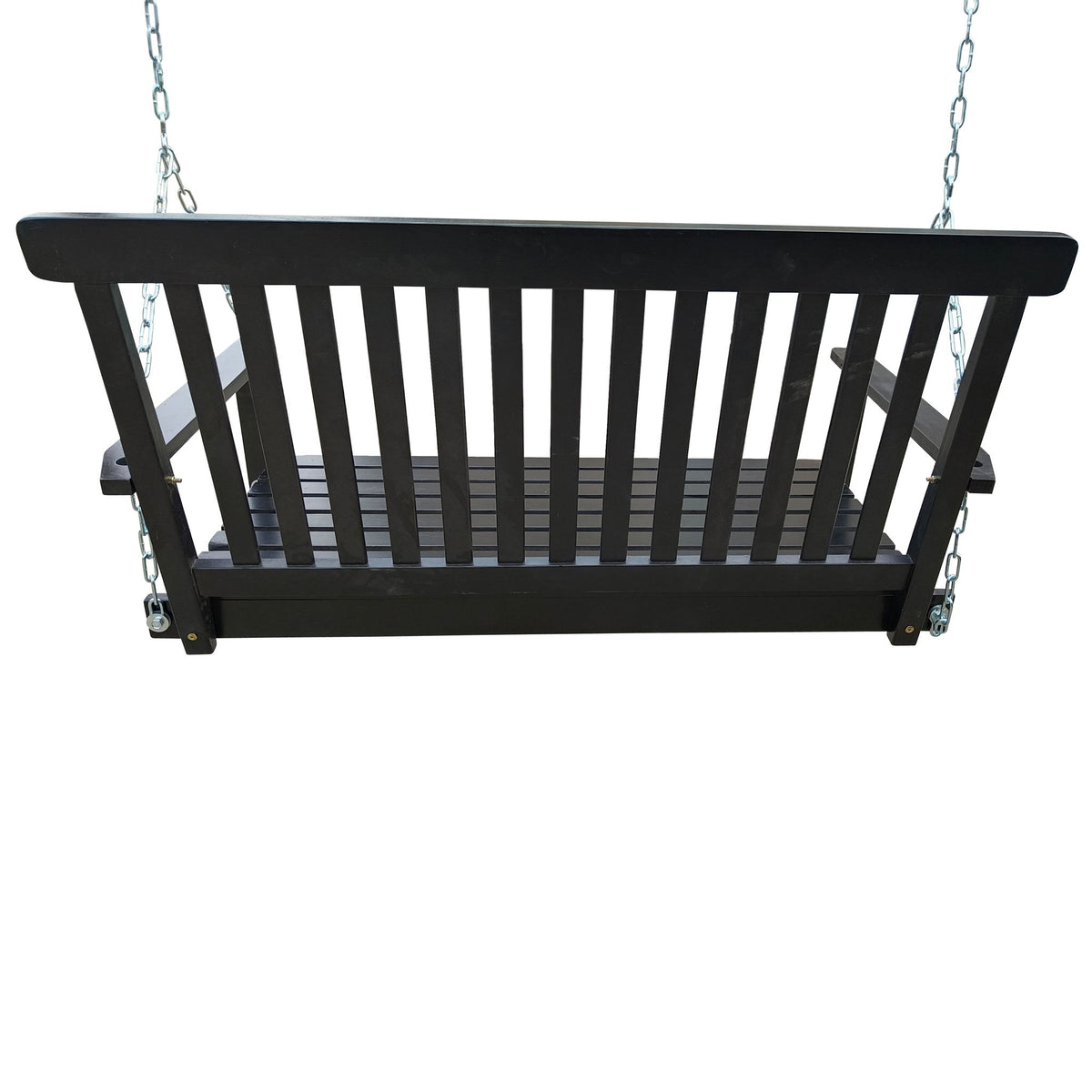 Columpio de Porche Delantero con Reposabrazos para Patio Exterior, Jardín, Patio Trasero o Solárium