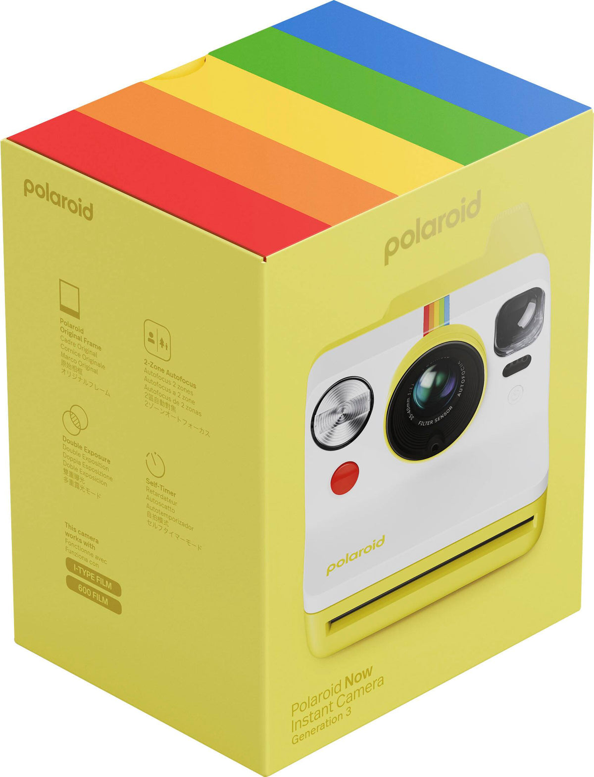 Polaroid - Now Instant Camera Generation 3 - Yellow