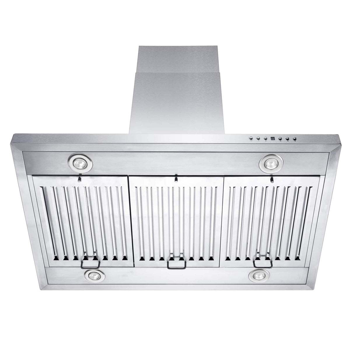 ZLINE - 36 inches - Externally Vented - Island Range Hood - Stainless Steel