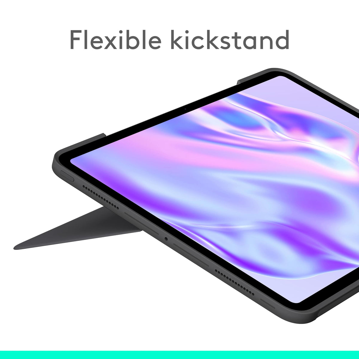 Logitech - Combo Touch for iPad Pro 13-inch (Latest Model)(M4 & M5 chip) Keyboard Case with Detachable Keyboard and Trackpad - Graphite