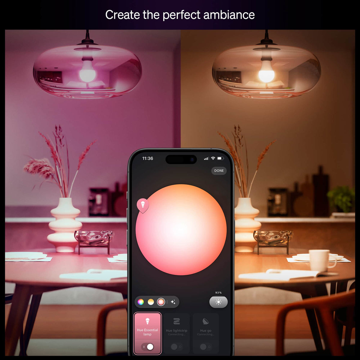 Philips - Hue Essential Starter Kit - White and Color Ambiance