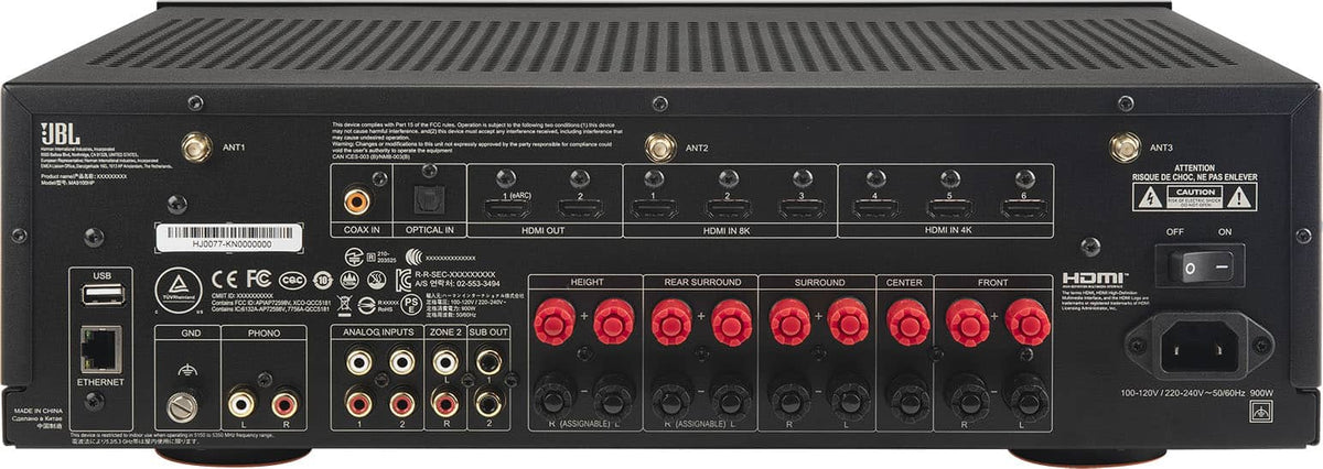 JBL - MA9100HP 9.2ch. 8K High Performance AV Home Theater Receiver - Black